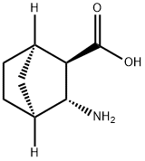 Bicyclo[2.2.1]heptane-2-carboxylic acid, 3-amino-, (1R,2R,3R,4S)- Structure