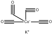 Cobaltate(1-), tetracarbonyl-, potassium (1:1), (T-4)- 구조식 이미지