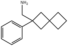 Spiro[3.3]heptane-2-methanamine, 2-phenyl- Structure