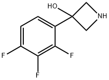 3-(2,3,4-Trifluorophenyl)azetidin-3-ol 구조식 이미지