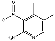 2-Pyridinamine, 4,5-dimethyl-3-nitro- Structure