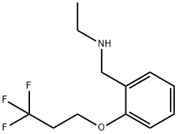 ethyl[2-(3,3,3-trifluoropropoxy)benzyl]amine Structure