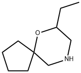 6-Oxa-9-azaspiro[4.5]decane,7-ethyl- 구조식 이미지