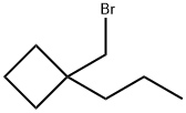 Cyclobutane, 1-(bromomethyl)-1-propyl- Structure