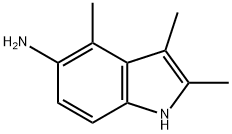 2,3,4-trimethyl-1H-indol-5-amine 구조식 이미지