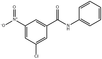 Benzamide, 3-chloro-5-nitro-N-phenyl- Structure