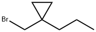 Cyclopropane, 1-(bromomethyl)-1-propyl- Structure