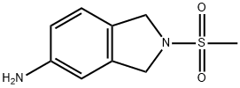 2-(Methylsulfonyl)isoindolin-5-amine Structure