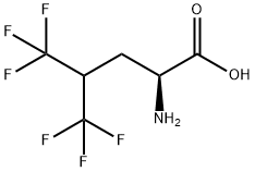 L-Leucine, 5,5,5,5',5',5'-hexafluoro- 구조식 이미지