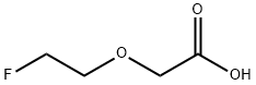 Acetic acid, 2-(2-fluoroethoxy)- Structure