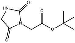 tert-Butyl 2-(2,5-dioxoimidazolidin-1-yl)acetate Structure