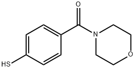 Methanone, (4-mercaptophenyl)-4-morpholinyl- 구조식 이미지