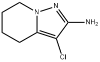 Pyrazolo[1,5-a]pyridin-2-amine, 3-chloro-4,5,6,7-tetrahydro- Structure