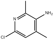 3-Pyridinamine, 6-chloro-2,4-dimethyl- 구조식 이미지