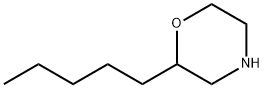 Morpholine, 2-pentyl- 구조식 이미지