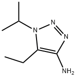 1H-1,2,3-Triazol-4-amine, 5-ethyl-1-(1-methylethyl)- Structure