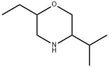 Morpholine, 2-ethyl-5-(1-methylethyl)- Structure