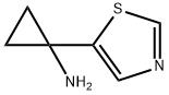 1-Thiazol-5-yl-cyclopropylamine Structure