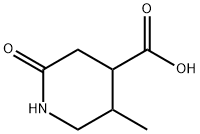 4-Piperidinecarboxylic acid, 5-methyl-2-oxo- Structure