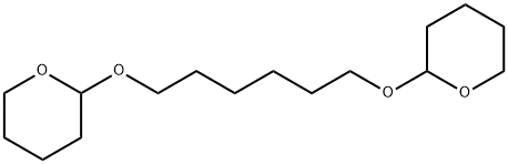 2H-Pyran, 2,2'-[1,6-hexanediylbis(oxy)]bis[tetrahydro- Structure