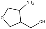 (4-Amino-tetrahydro-furan-3-yl)-methanol 구조식 이미지