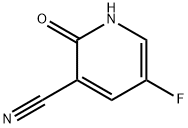 3-Pyridinecarbonitrile, 5-fluoro-1,2-dihydro-2-oxo- Structure