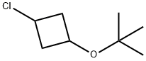 Cyclobutane, 1-chloro-3-(1,1-dimethylethoxy)- 구조식 이미지