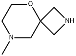 5-Oxa-2,8-diazaspiro[3.5]nonane,8-methyl- Structure