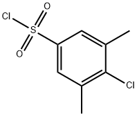 Benzenesulfonyl chloride, 4-chloro-3,5-dimethyl- Structure