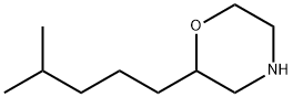 Morpholine, 2-(4-methylpentyl)- 구조식 이미지