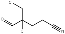 Pentanenitrile, 4-chloro-4-(chloromethyl)-5-oxo- 구조식 이미지