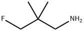 1-Propanamine, 3-fluoro-2,2-dimethyl- Structure