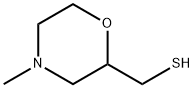 2-Morpholinemethanethiol, 4-methyl- Structure