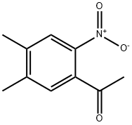 Ethanone, 1-(4,5-dimethyl-2-nitrophenyl)- Structure