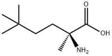 Norleucine, 2,5,5-trimethyl- Structure