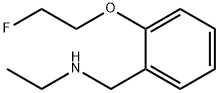 ethyl[2-(2-fluoroethoxy)benzyl]amine Structure