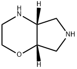 Pyrrolo[3,4-b]-1,4-oxazine, octahydro-,(4aR,7aS)- Structure
