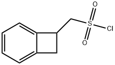 Bicyclo[4.2.0]octa-1,3,5-triene-7-methanesulfonyl chloride Structure
