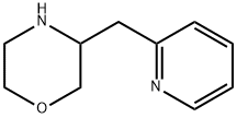 Morpholine, 3-(2-pyridinylmethyl)- Structure