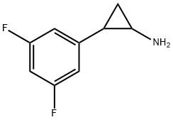 2-(3,5-Difluorophenyl)cyclopropanamine Structure