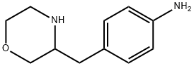 Benzenamine, 4-(3-morpholinylmethyl)- Structure