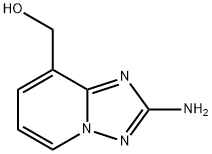 [1,2,4]Triazolo[1,5-a]pyridine-8-methanol, 2-amino- Structure