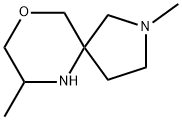9-Oxa-2,6-diazaspiro[4.5]decane, 2,7-dimethyl- Structure