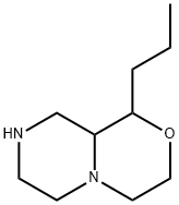 Pyrazino[2,1-c][1,4]oxazine,octahydro-1-propyl- 구조식 이미지