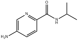 2-Pyridinecarboxamide, 5-amino-N-(1-methylethyl)- Structure