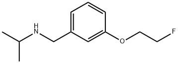 3-(2-fluoroethoxy)benzyl]isopropylamine Structure