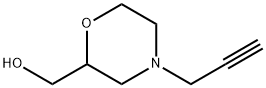 2-Morpholinemethanol,4-(2-propyn-1-yl)- Structure