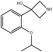 3-[2-(Propan-2-yloxy)phenyl]azetidin-3-ol Structure