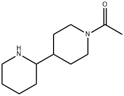 Ethanone, 1-[2,4'-bipiperidin]-1'-yl- Structure