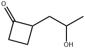 2-(2-hydroxypropyl)cyclobutanone Structure